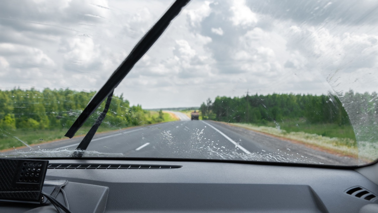 車窓からの風景画像