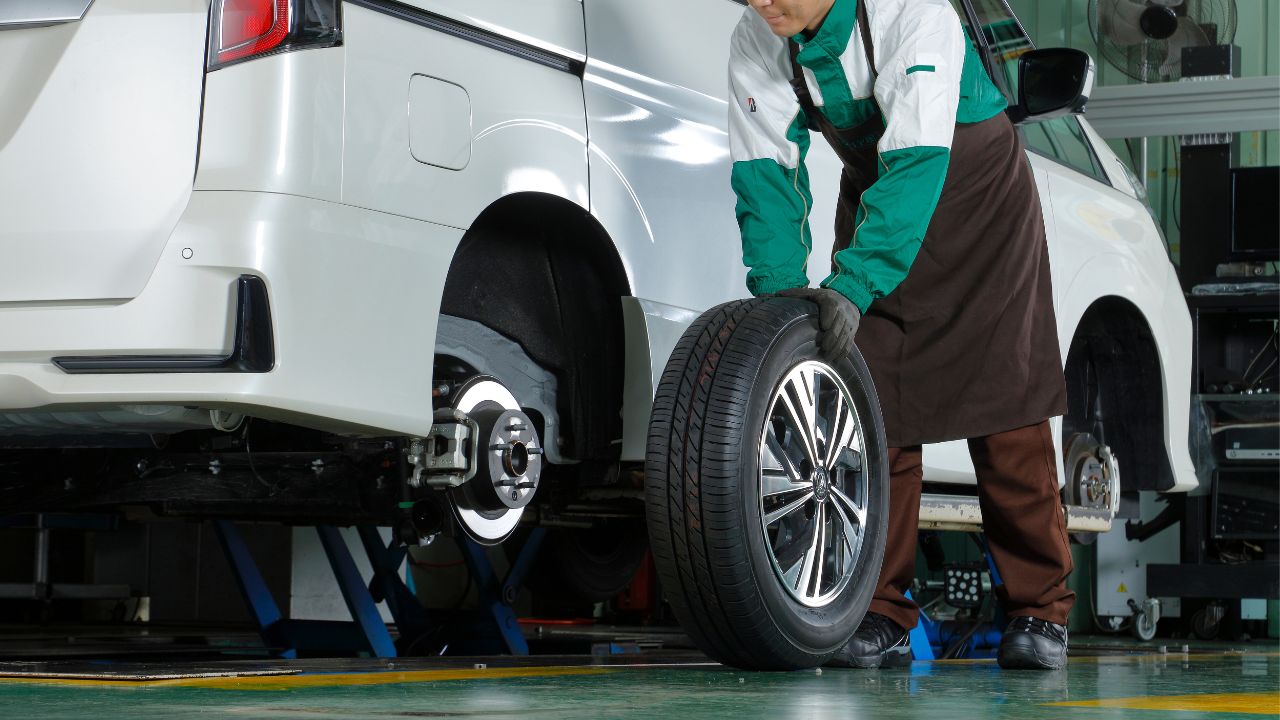 ヘッドライトの写真