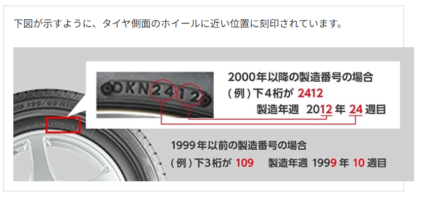 【タイヤ交換の目安】寿命・使用年数